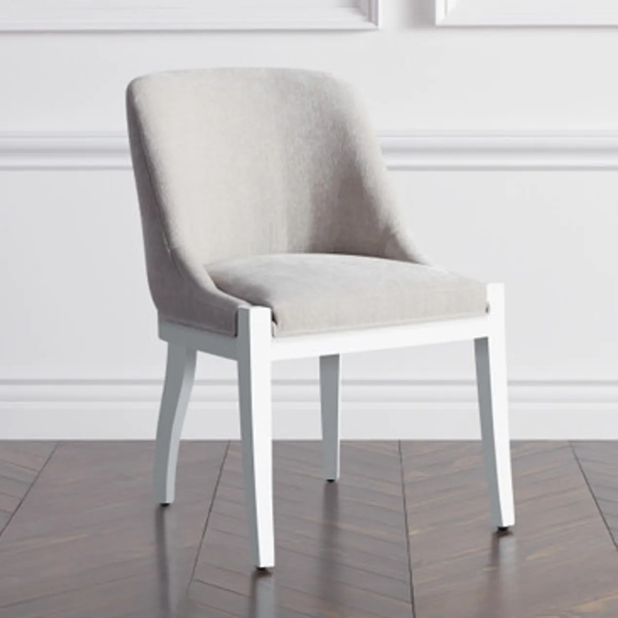 Lily Dining Chair - High Gloss White