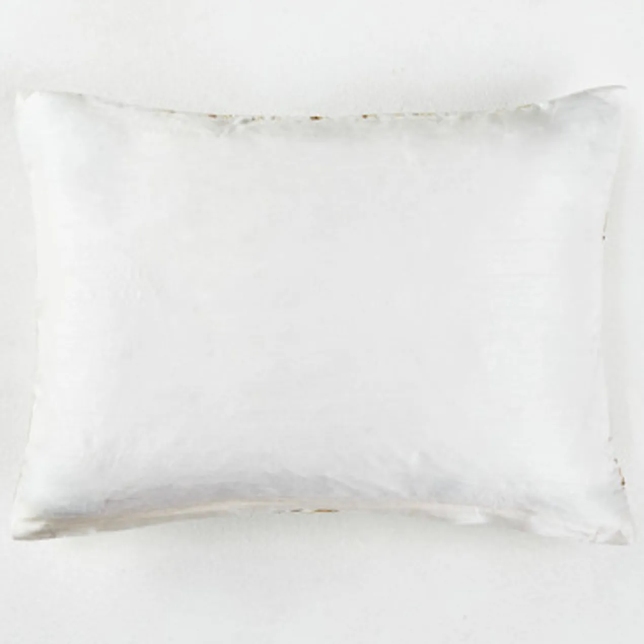 Marble Marvel Lumbar Pillow - Ivory