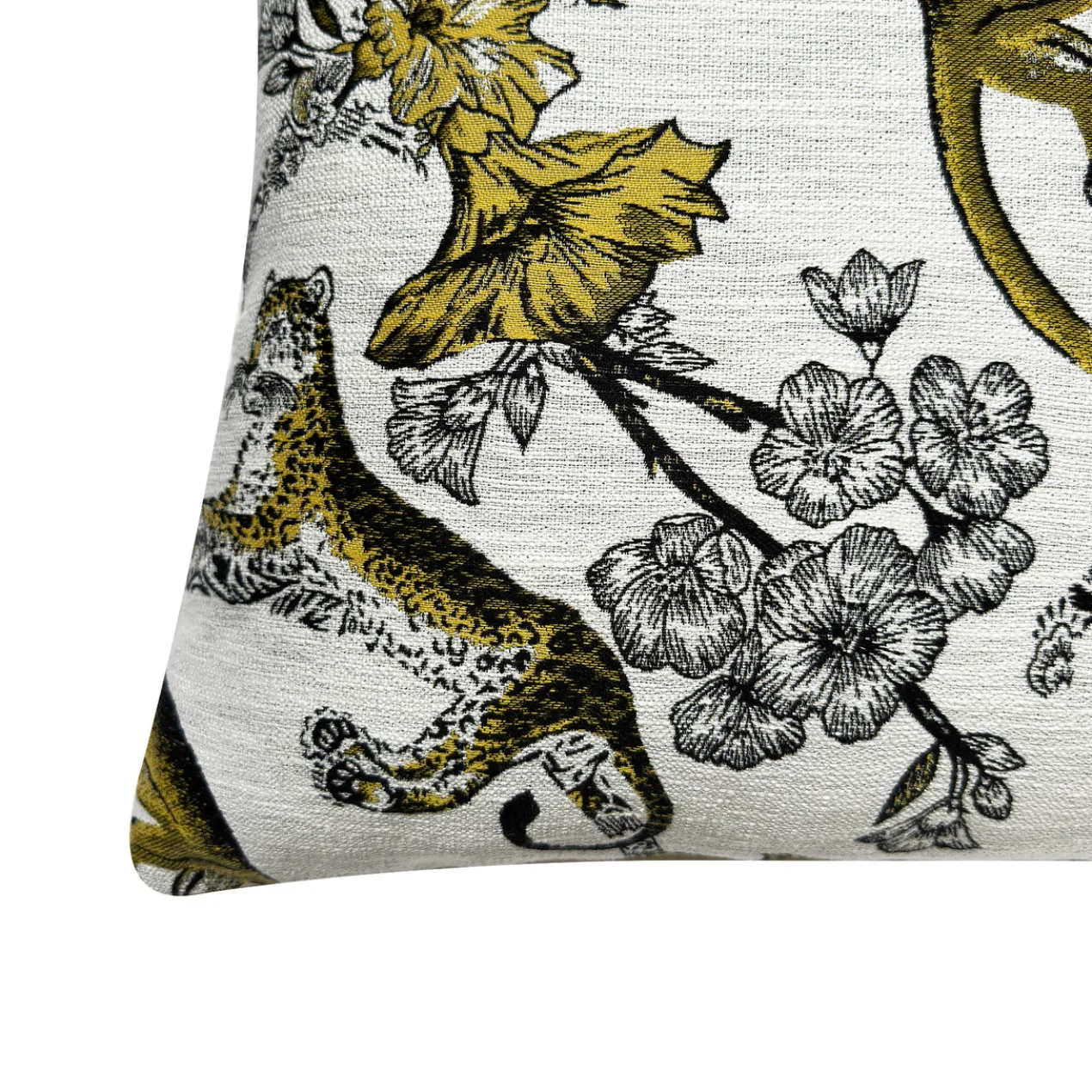 Monkey Pillow 20" - Citron Yellow