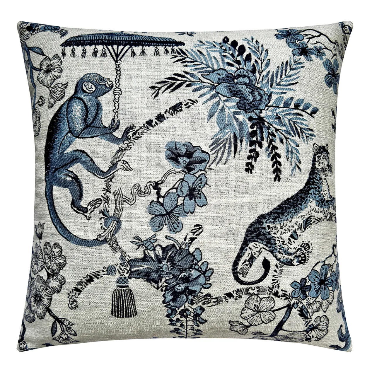 Monkey Pillow 20" - Navy