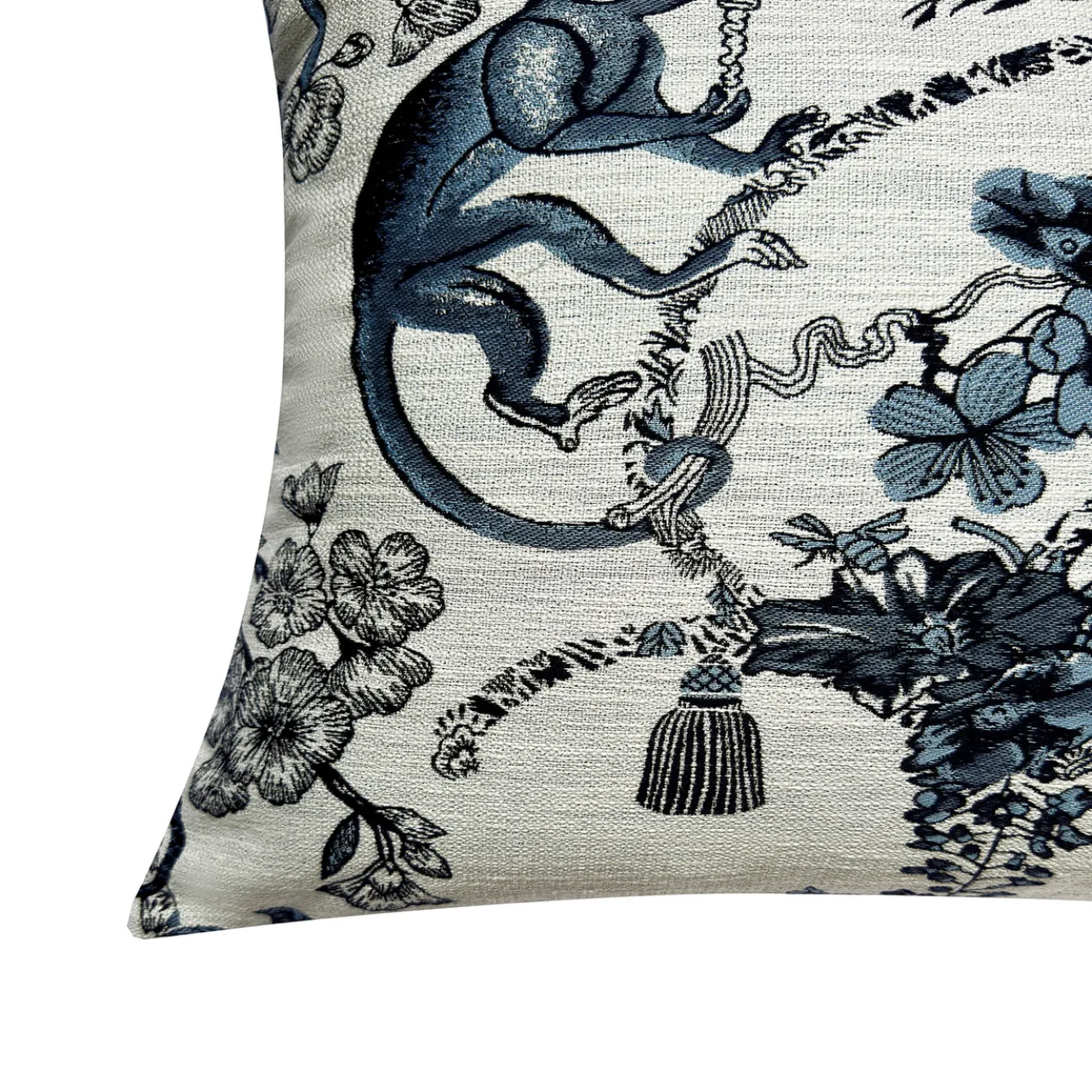 Monkey Pillow 20" - Navy