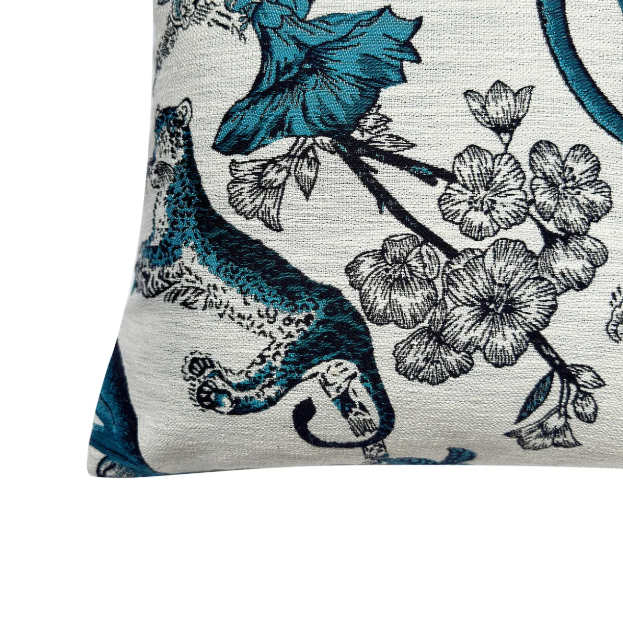 Monkey Pillow 20" - Teal