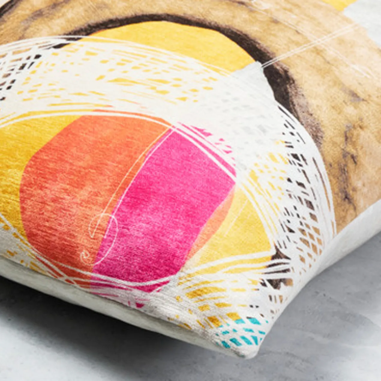 Nikki Chu - Adwin Pillow 22" - Honeysuckle