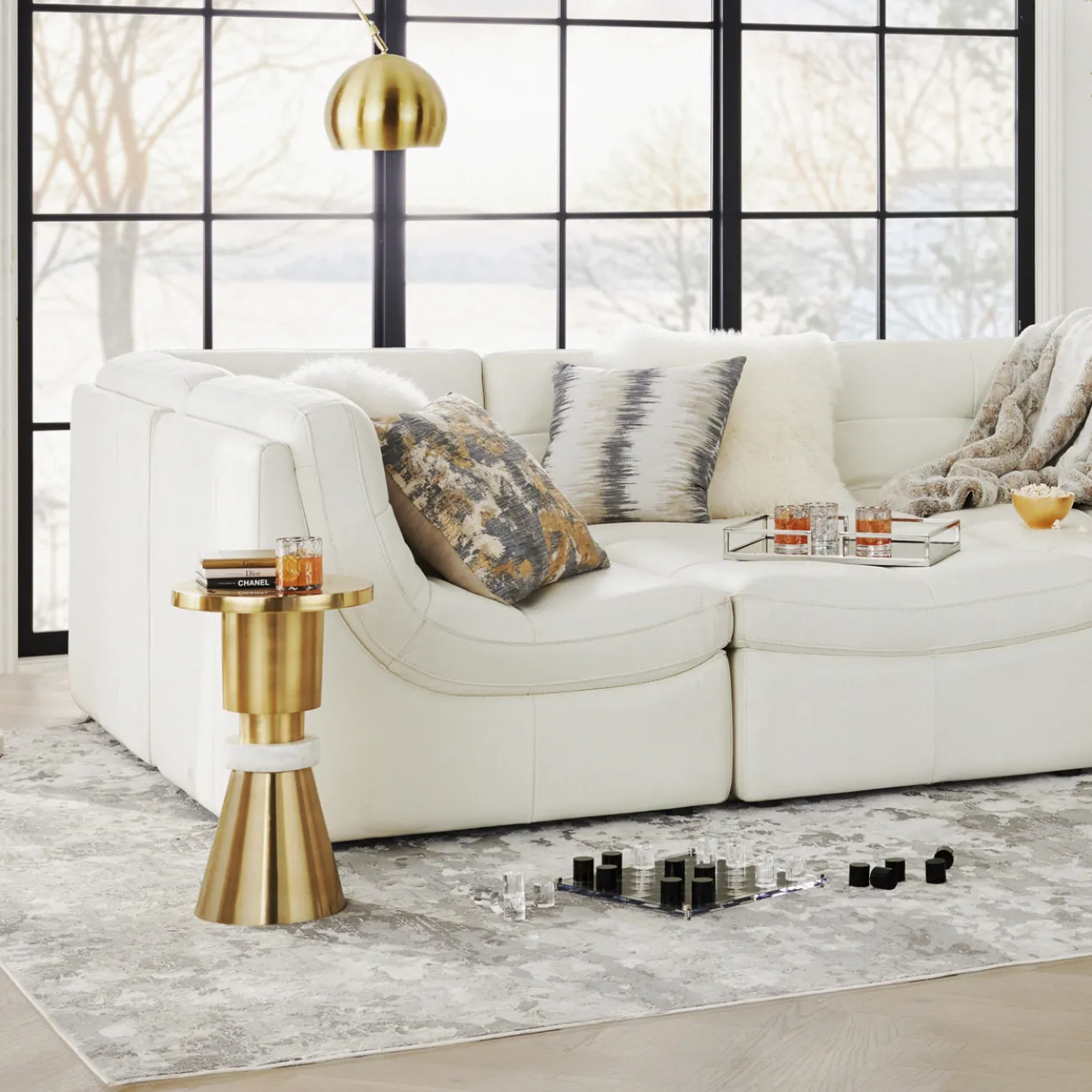 Nikki Chu - Aria Accent Table - 22.5"H