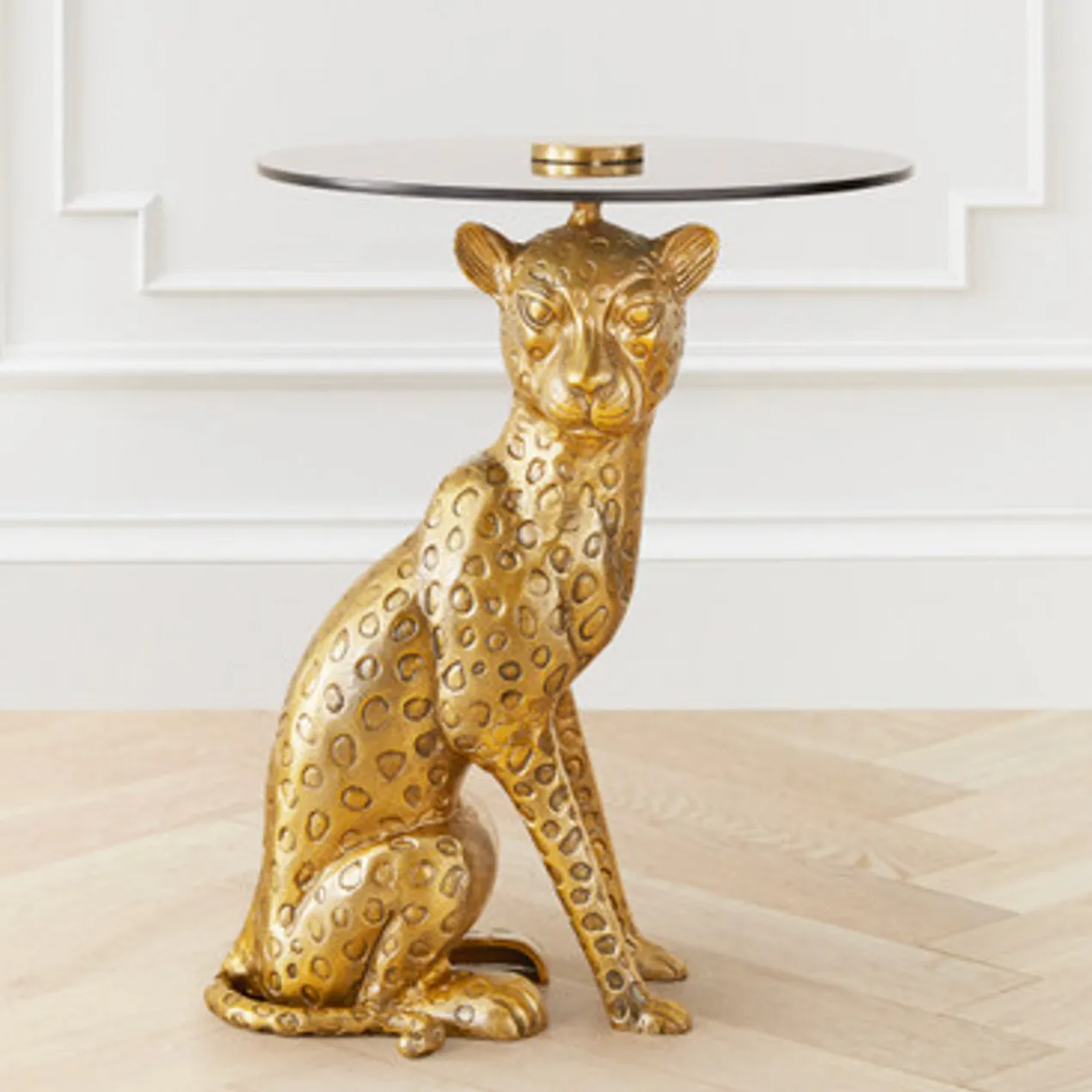 Nikki Chu - Cheetah Accent Table