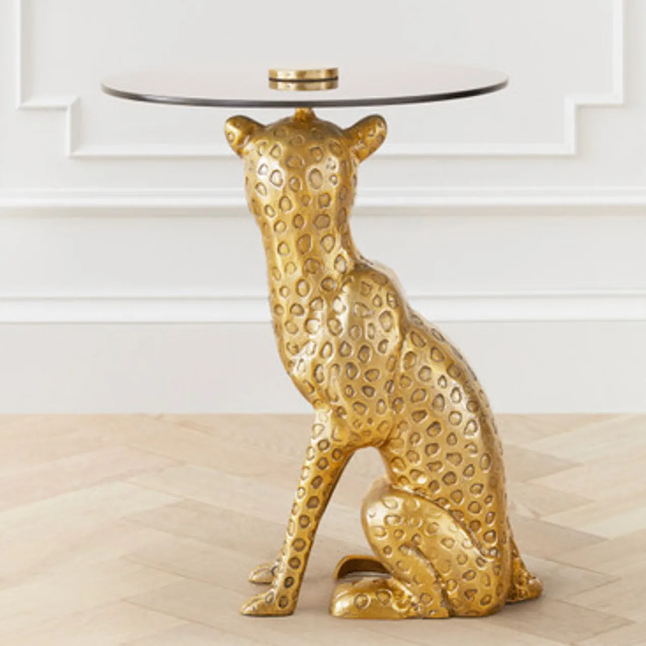 Nikki Chu - Cheetah Accent Table