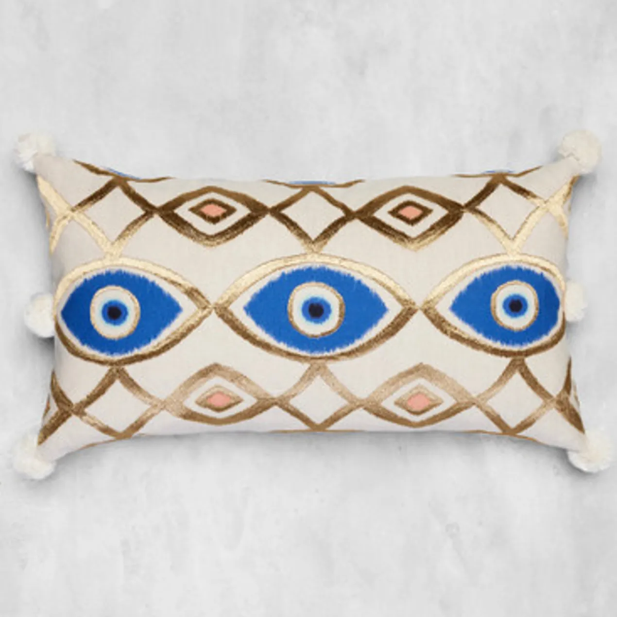 Nikki Chu - Evil Eye Lumbar Pillow