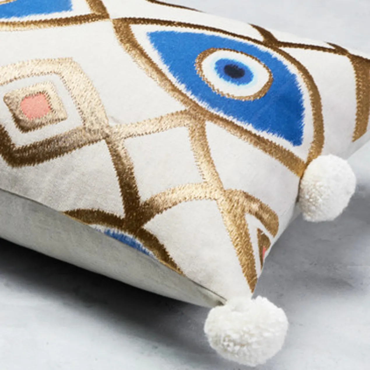 Nikki Chu - Evil Eye Lumbar Pillow