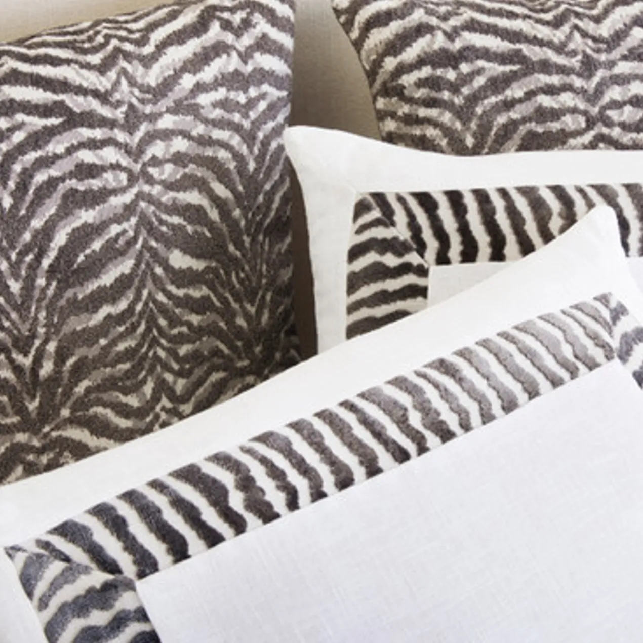 Nikki Chu - Hasina Bedding - Grey