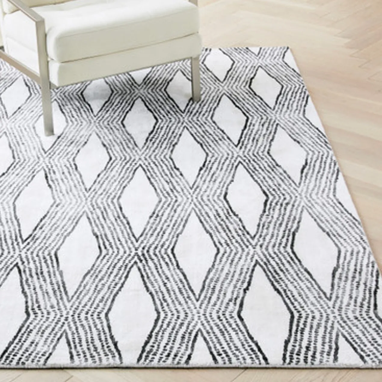 Nikki Chu - Zari Rug - Black