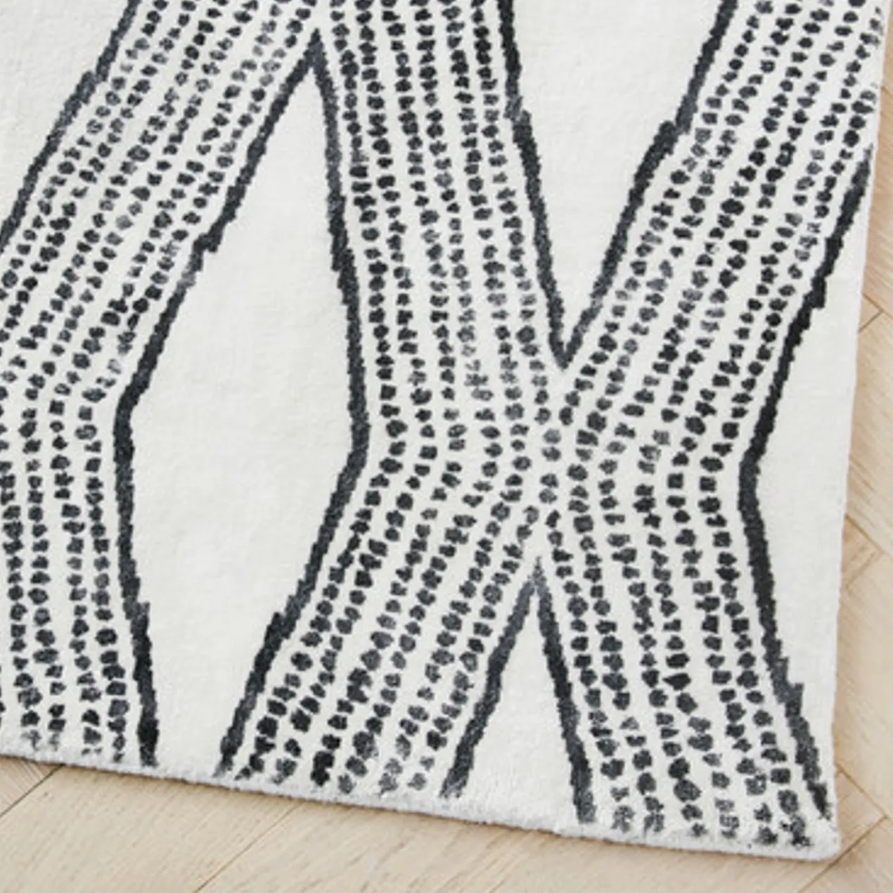 Nikki Chu - Zari Rug - Black