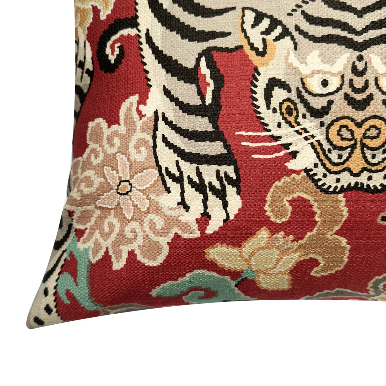 Nimer Pillow 22" - Grey/Multi