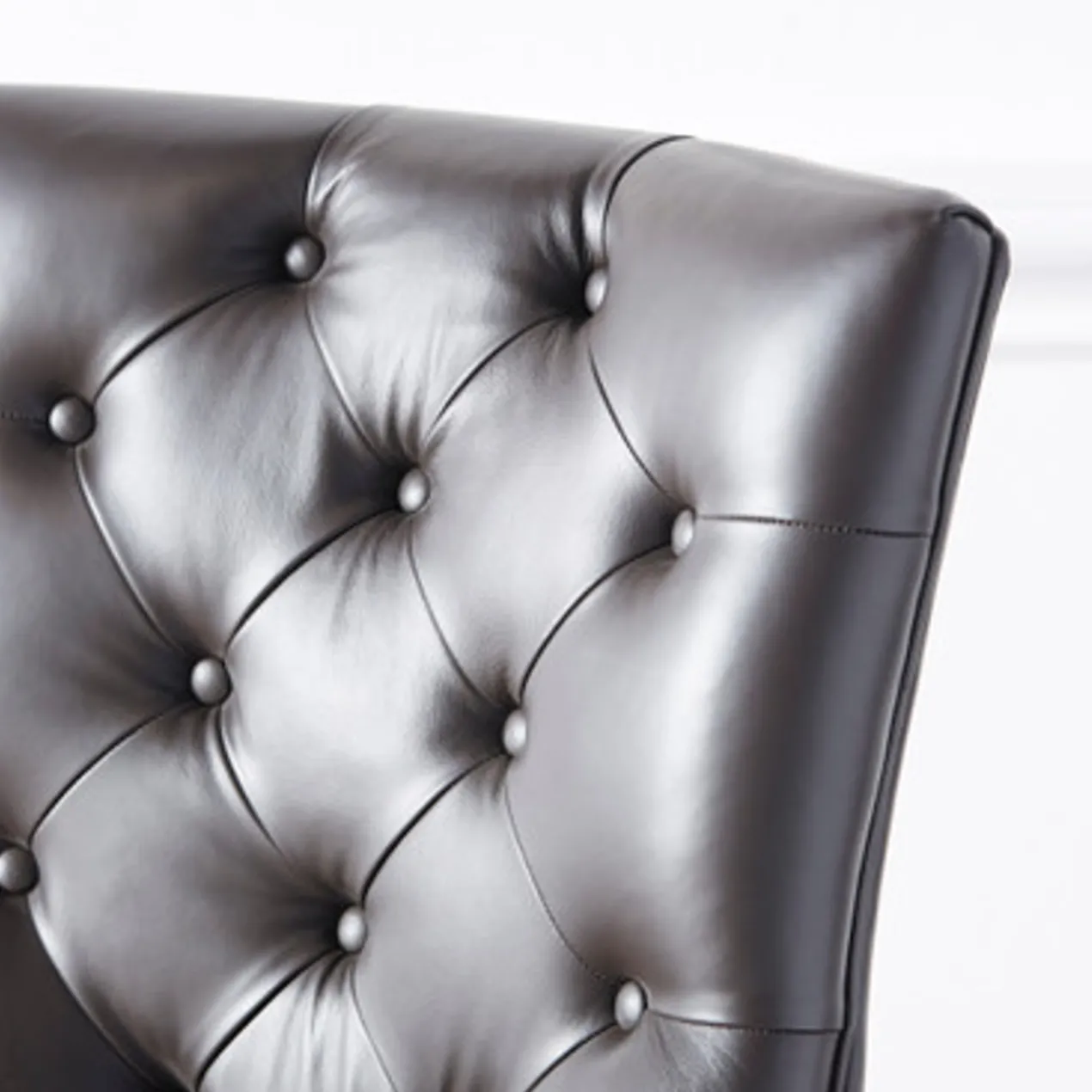 Nottingham Leather Dining Chair - Espresso