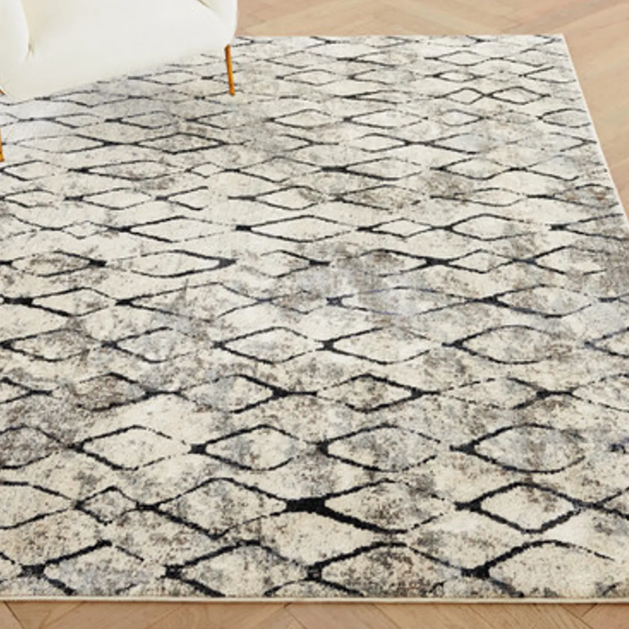 Orla Rug - Sand/Grey
