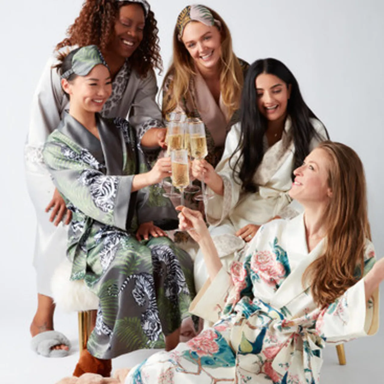 Pavo Robe Set - Ivory