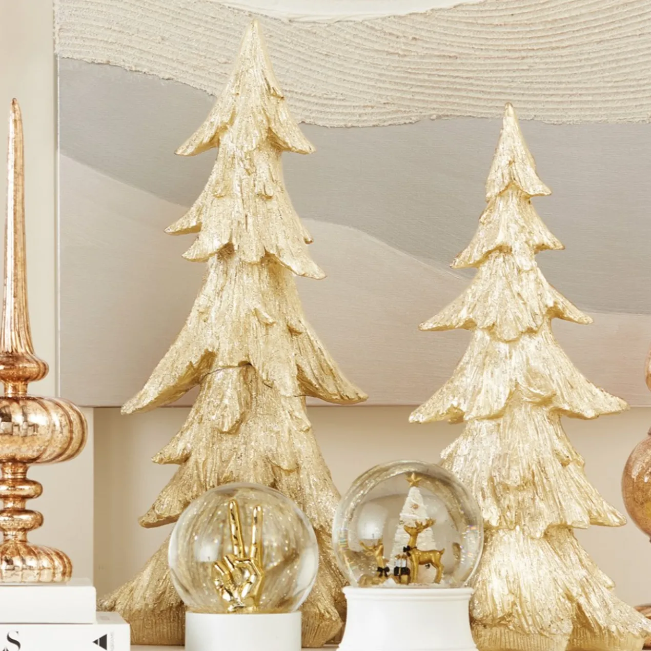 Peace Sign Snow Globe