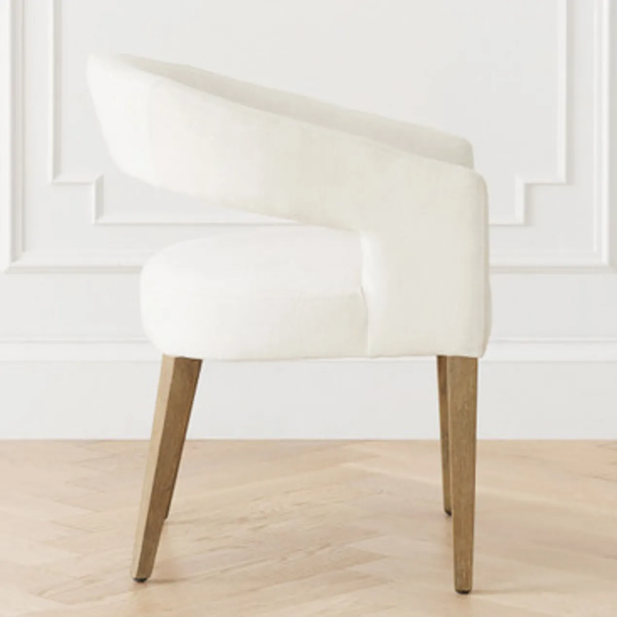 Philippa Dining Chair - Natural Grey