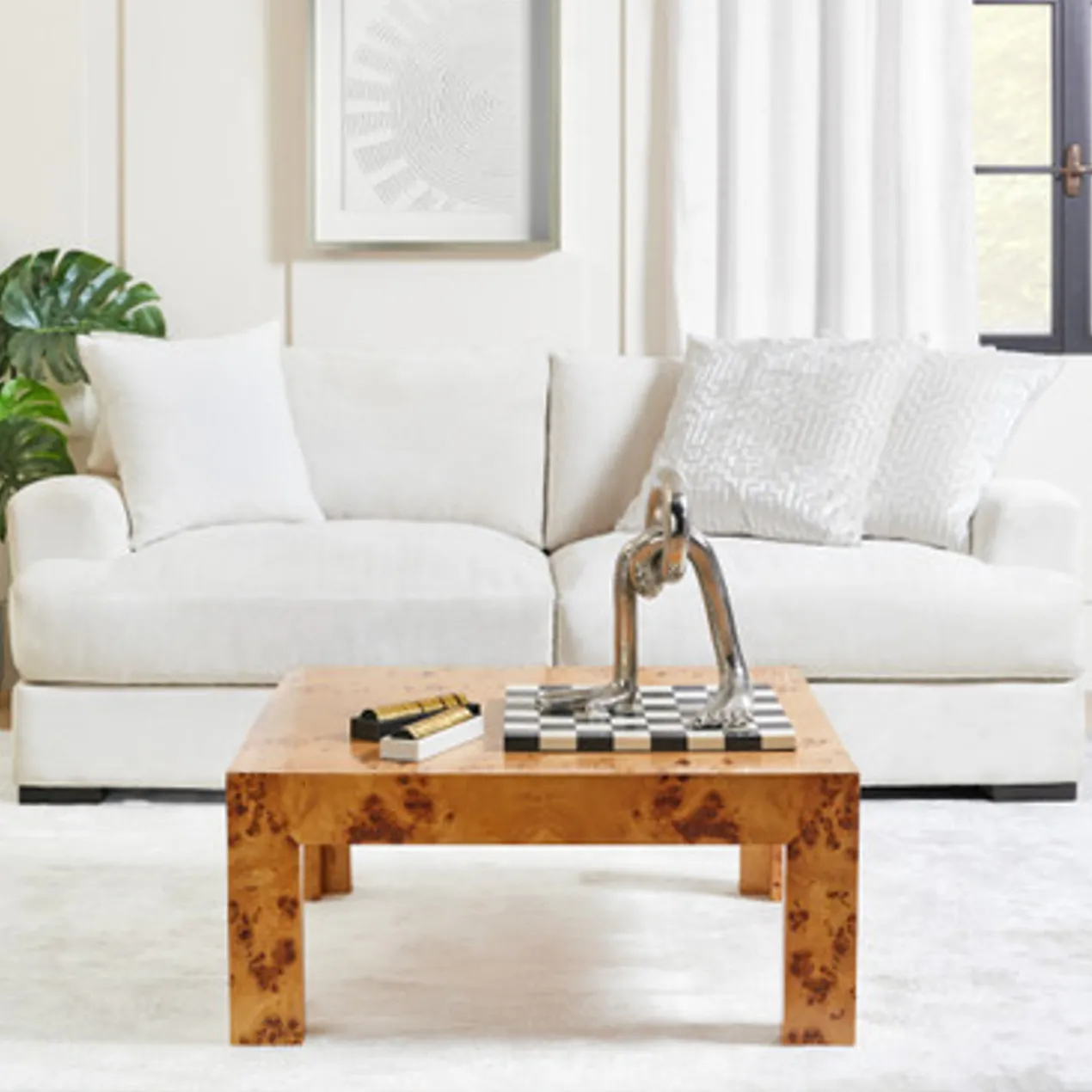 Porter Pillow 24" - Ivory