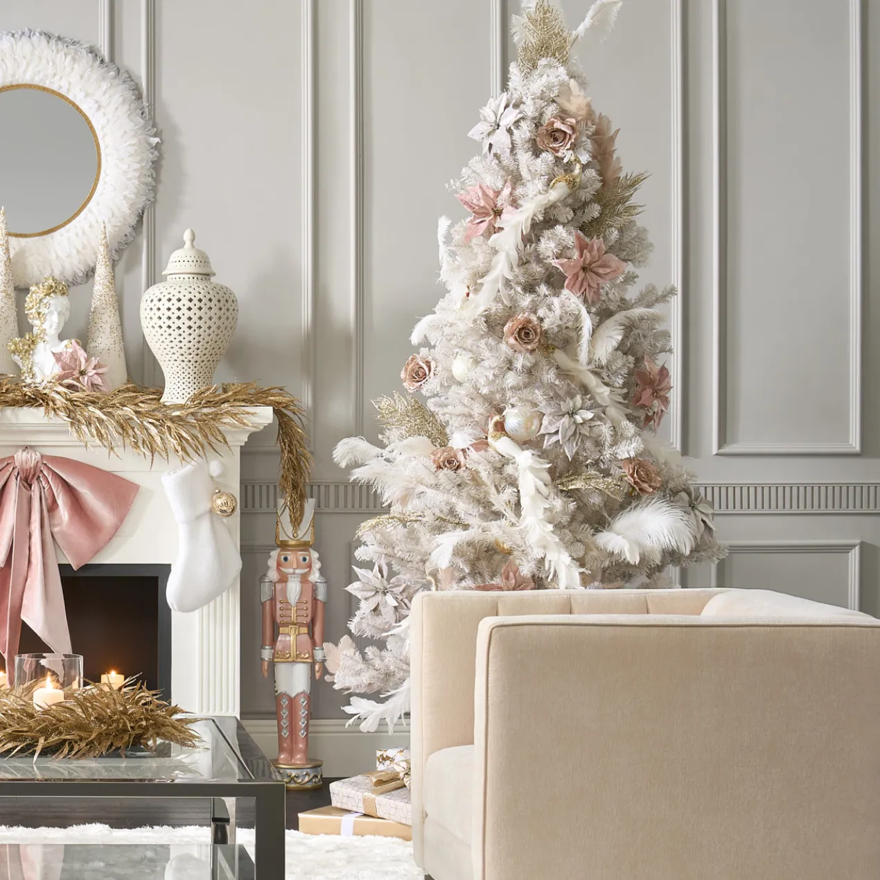 Pre-Lit Spruce Tree 7'5"