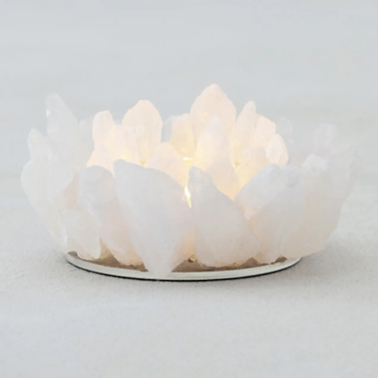 Quartz Crystal Tealight