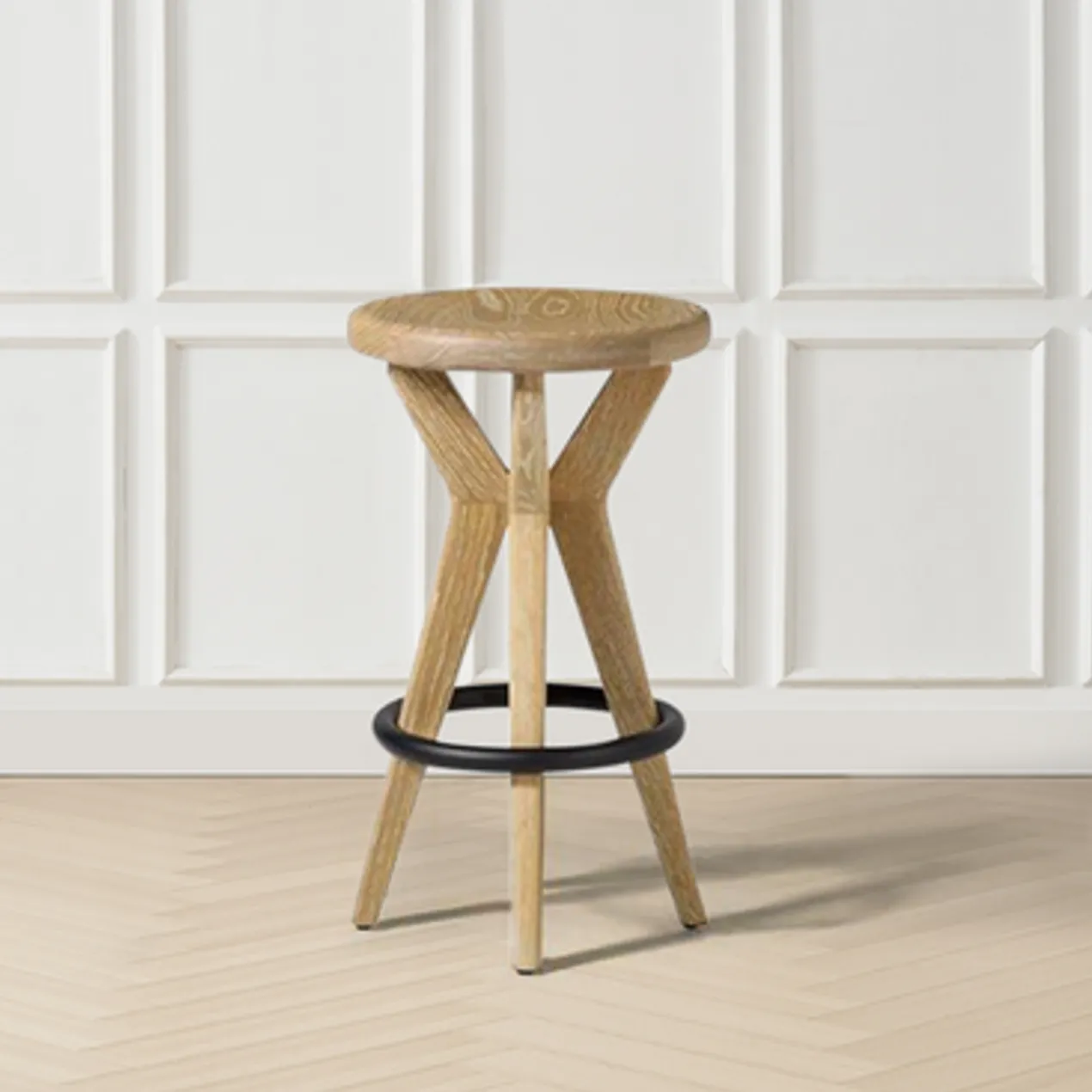 Rolston Counter Stool - Natural Oak