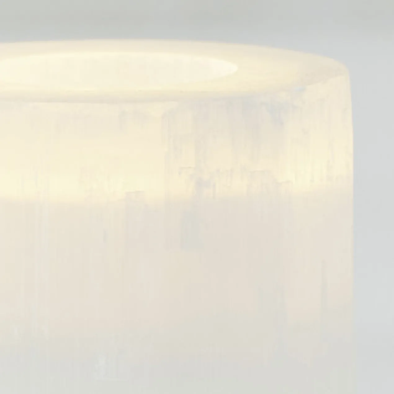 Selenite Votive
