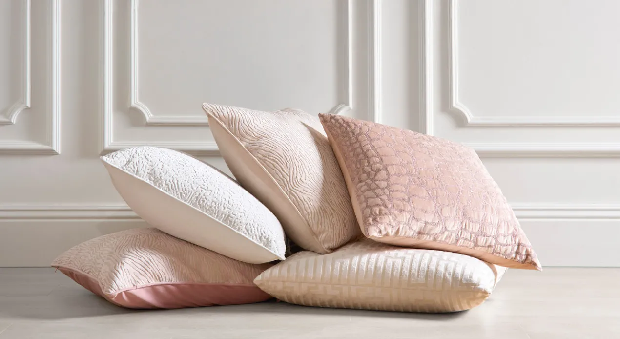 Spotted Pillow 22" - Ivory