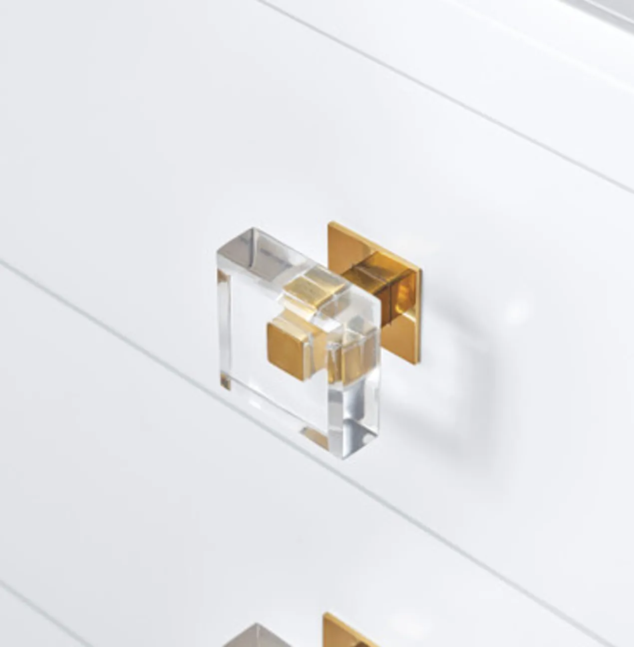 Uptown 6 Drawer Dresser - White