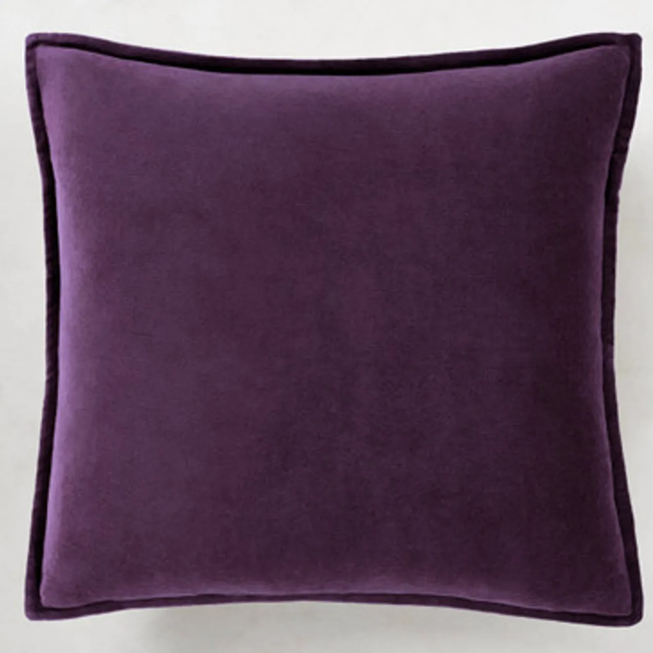 Velvet Pillow 20" - Plum