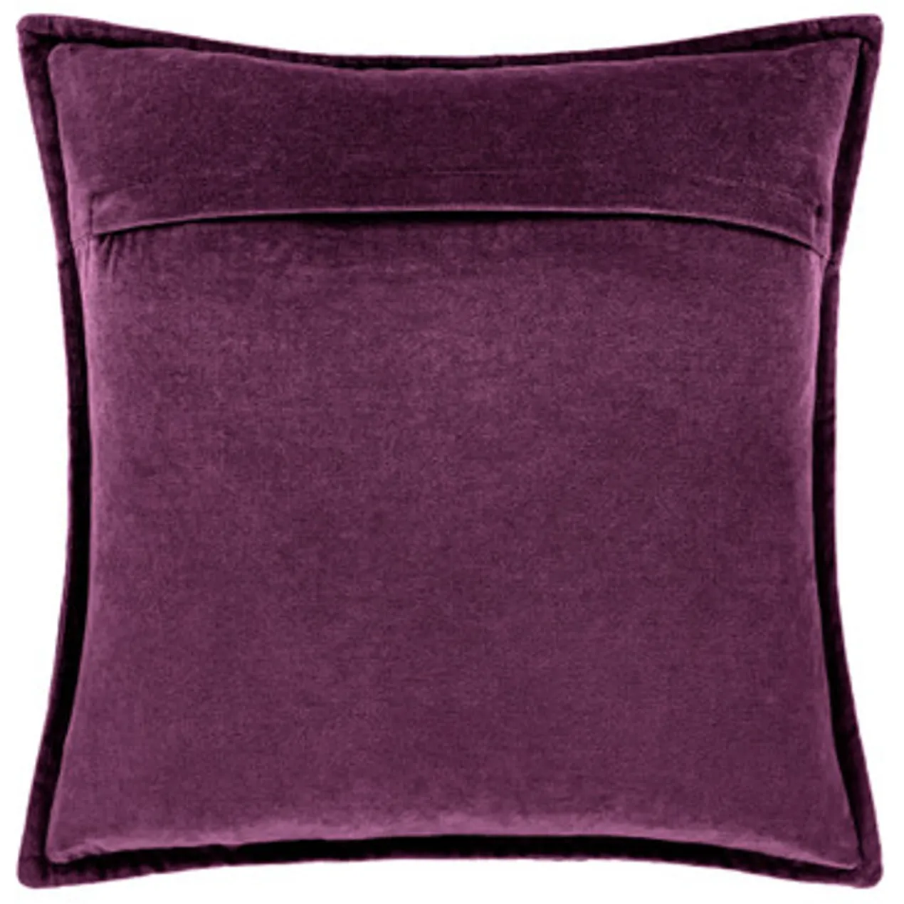 Velvet Pillow 20" - Plum