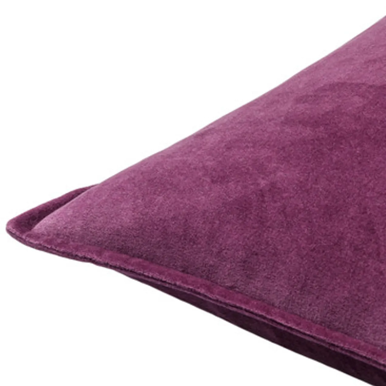 Velvet Pillow 20" - Plum