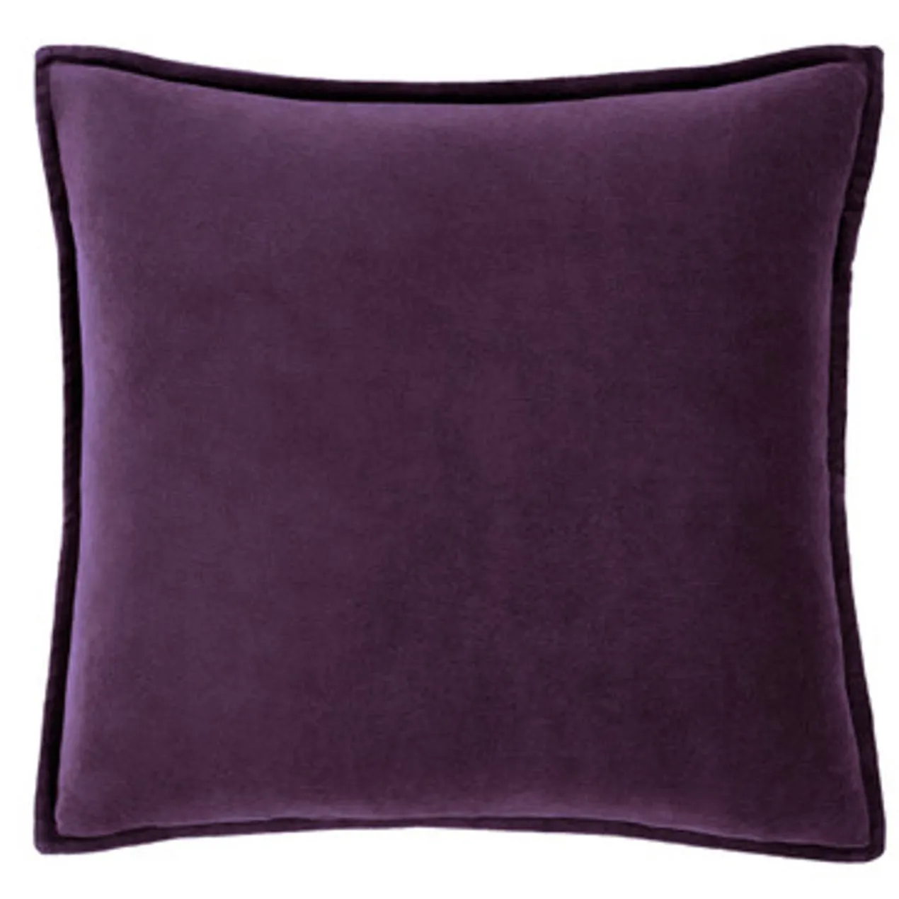Velvet Pillow 20" - Plum