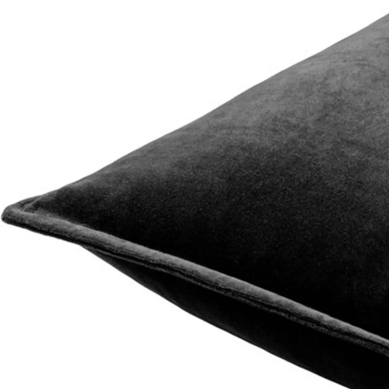 Velvet Pillow 20" - Black