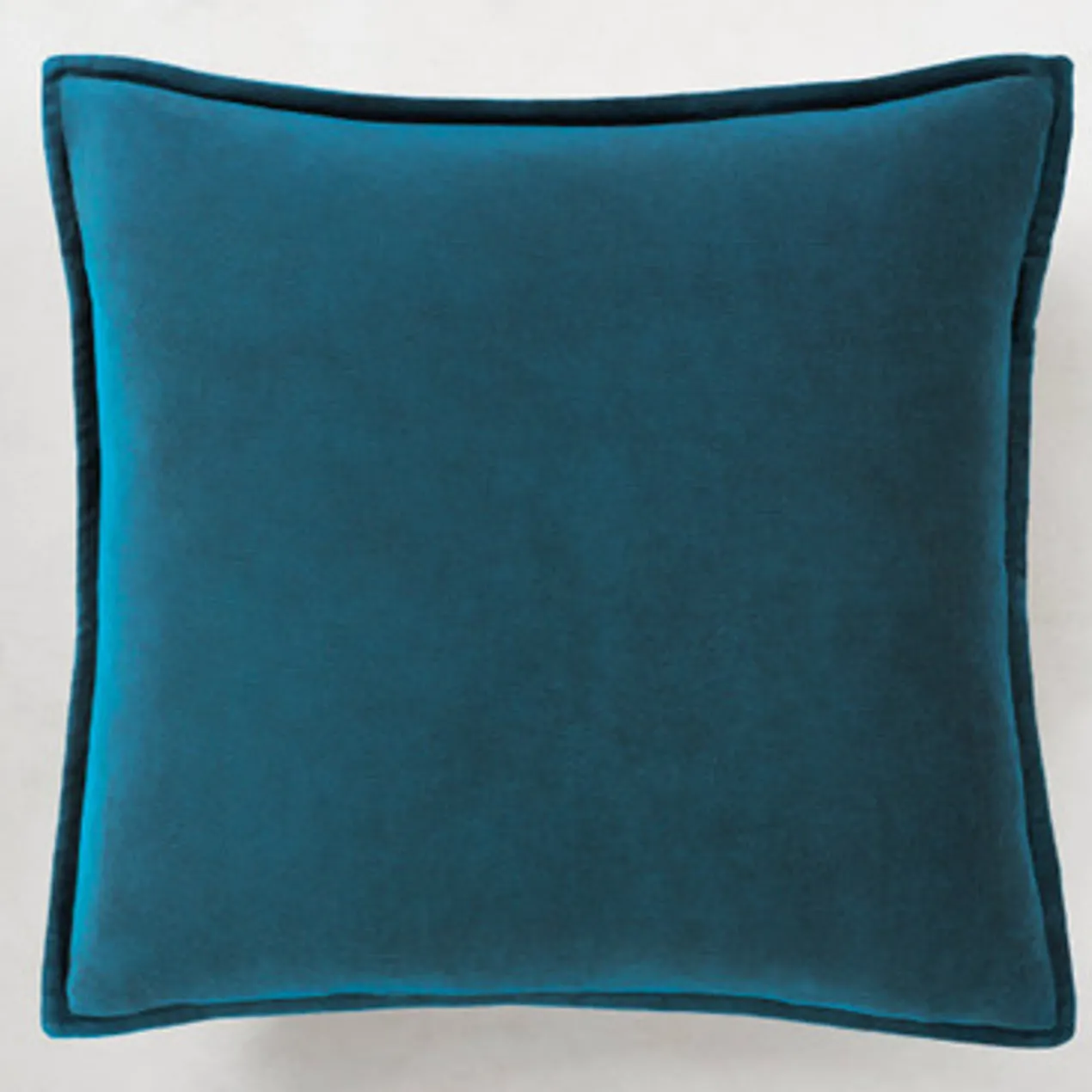 Velvet Pillow 20" - Cerulean