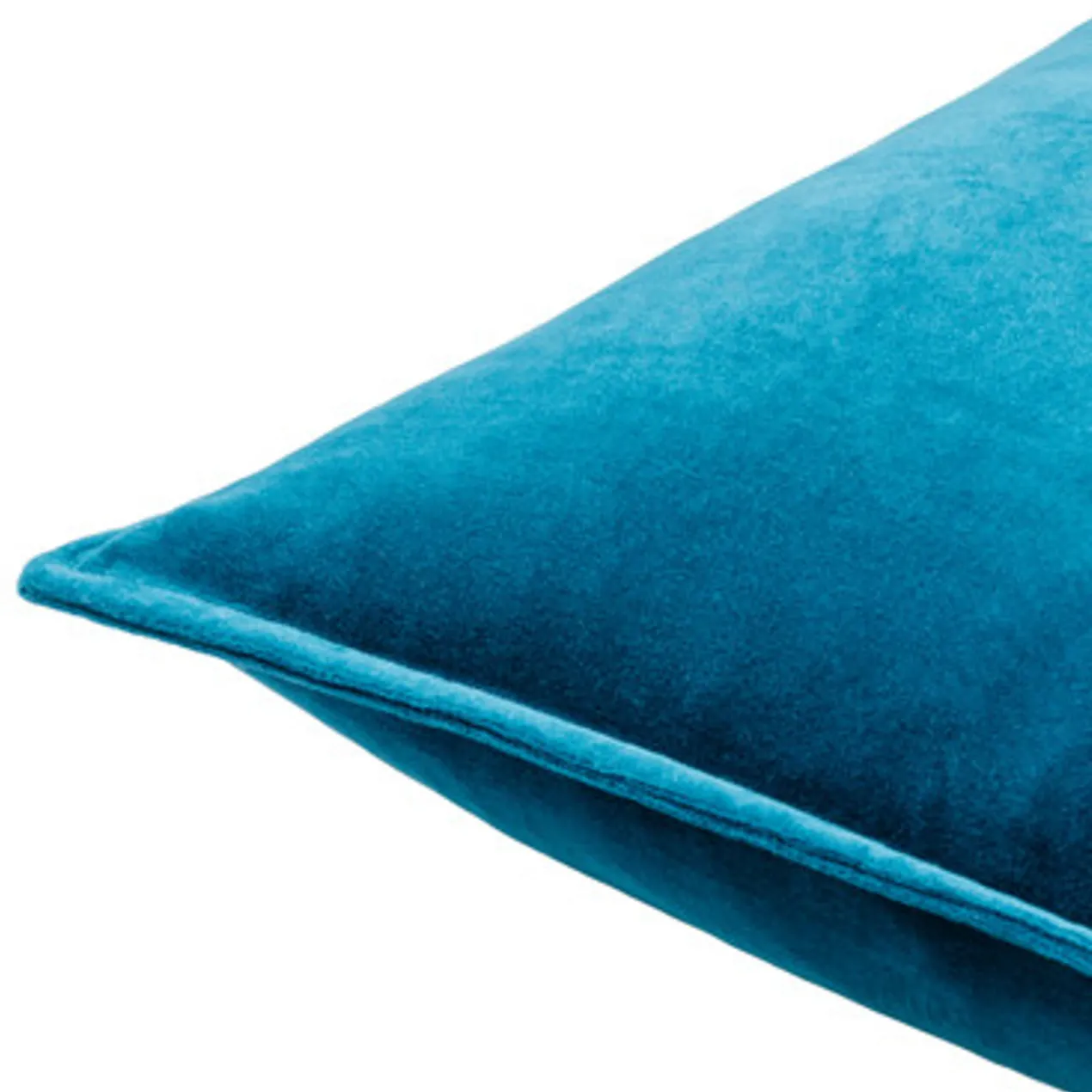 Velvet Pillow 20" - Cerulean