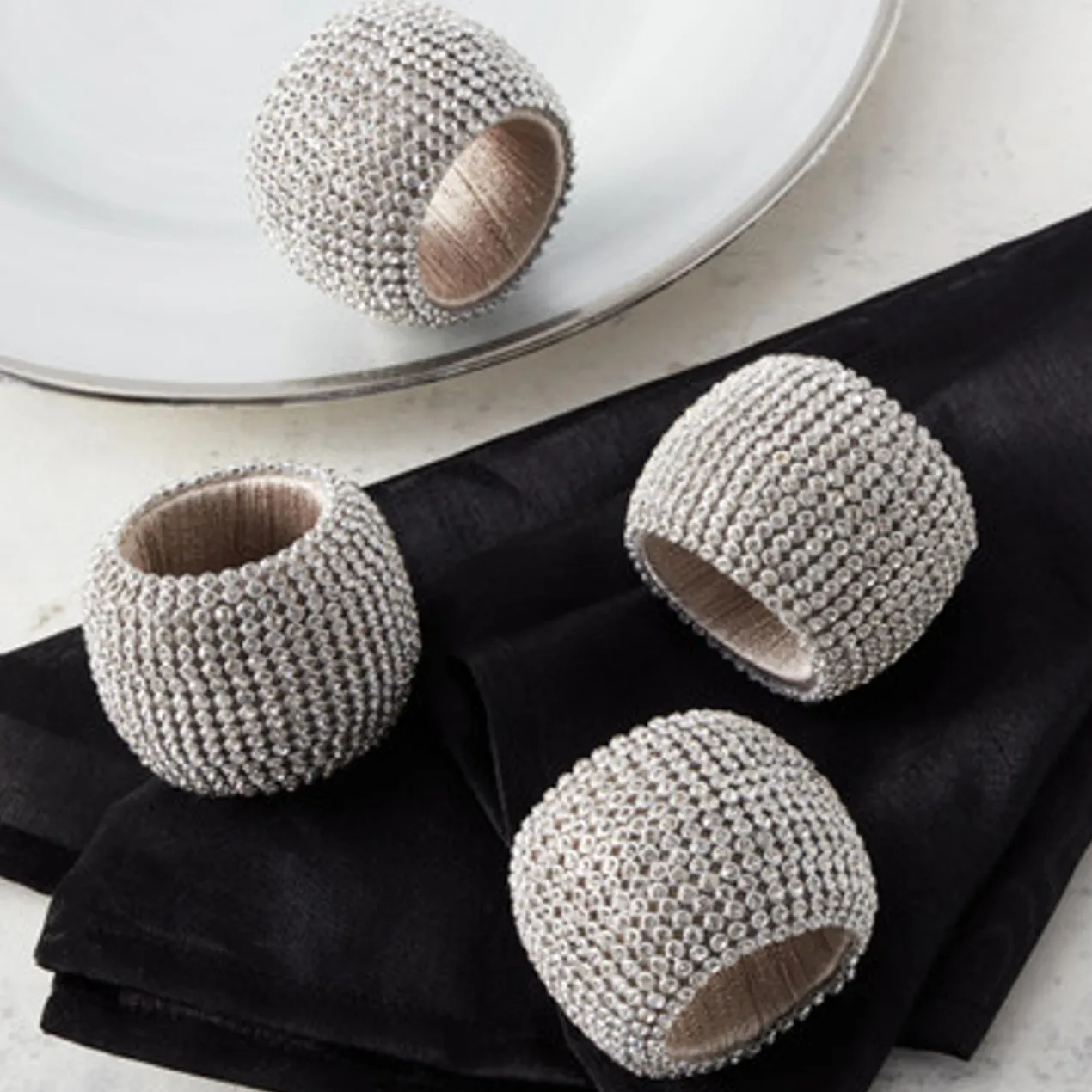 Victoria Napkin Ring - Set of 4