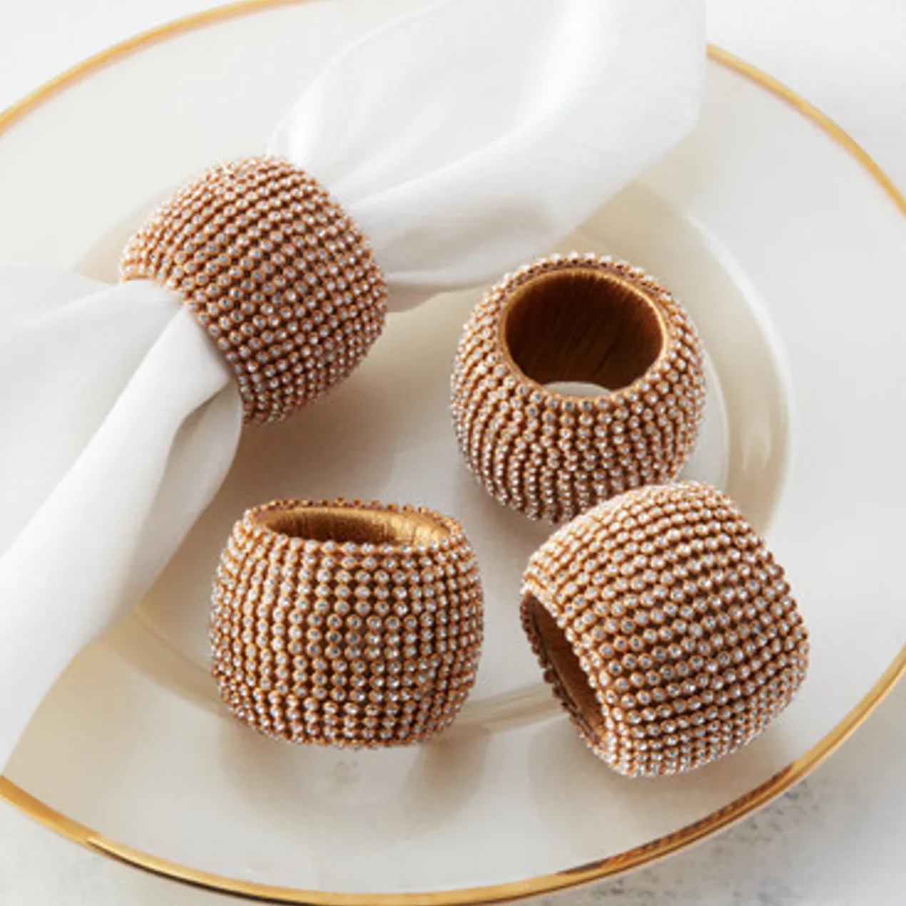 Victoria Napkin Ring - Set of 4