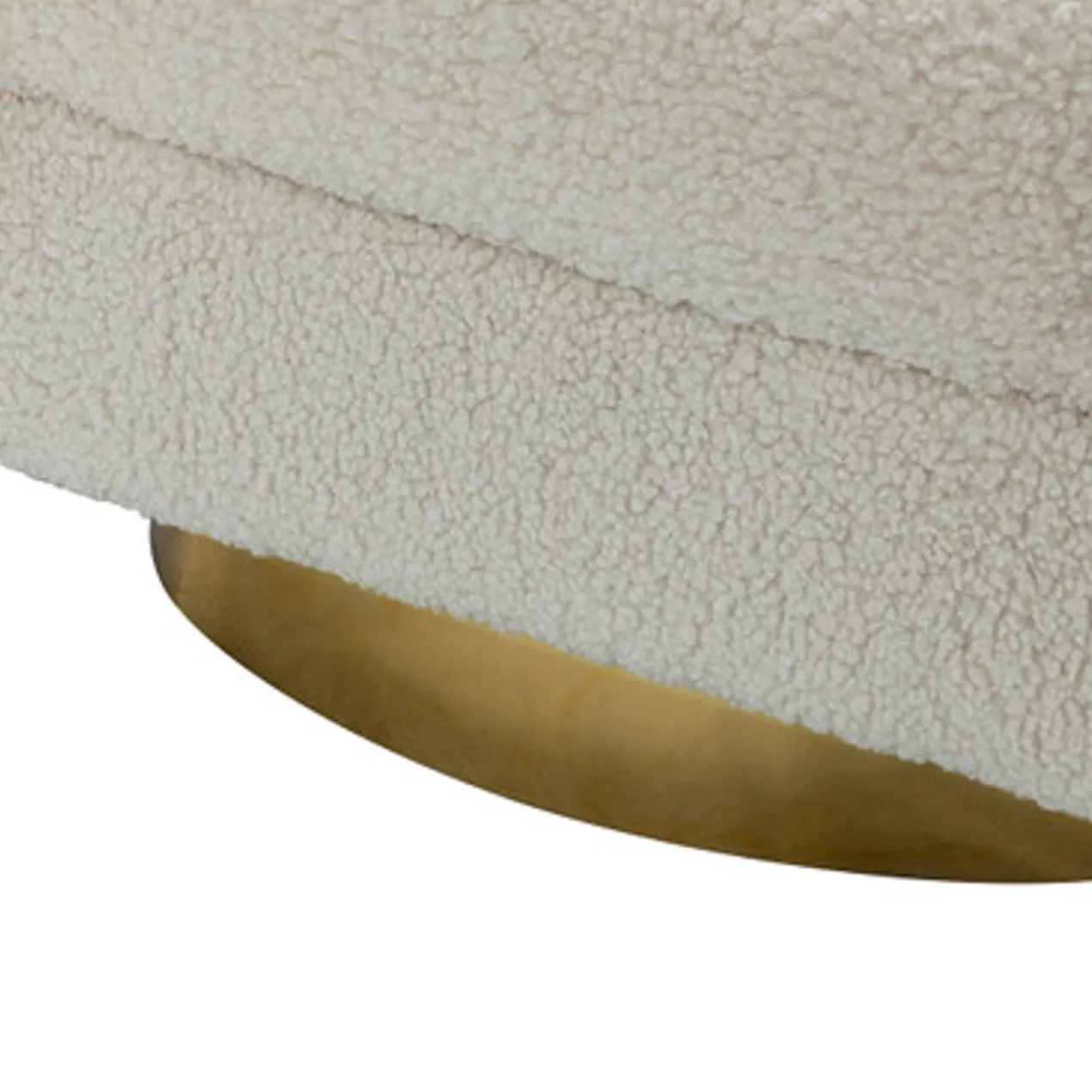 Victoria Swivel Chair - Ivory